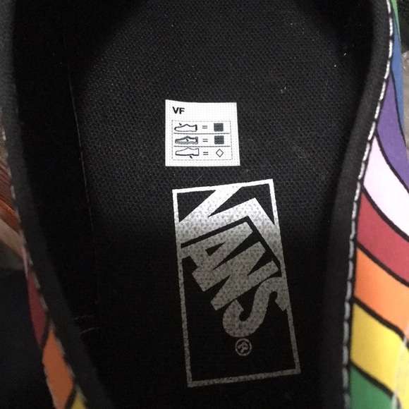 VANS Authentic Refract Blk/Tr Wht/Multi Sneakers - Picture 7 of 16